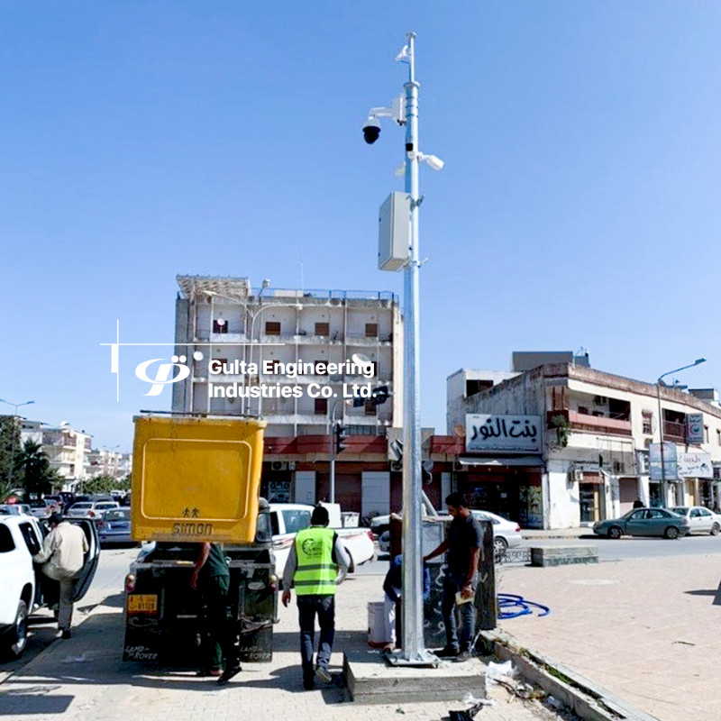 Octagonal Camera Poles